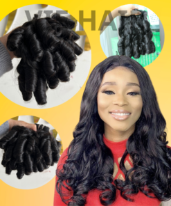 Bouncy Funmi Curly Human Hair